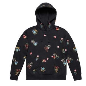 ERDEM x H&M Floral Embroidered Hoodie Sweatshirt